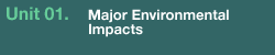 Major Environmental Impacts